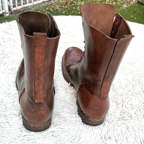 Officine Creative Mens Leather Lace Up Boots Made In Italy Sz 43, 10 US - Picture 7 of 11